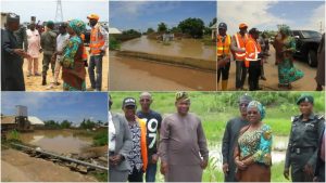 ADAMAWA STATE DEPUTY GOVERNOR INSPECTS FLOOD RAVAGED COMMUNITIES